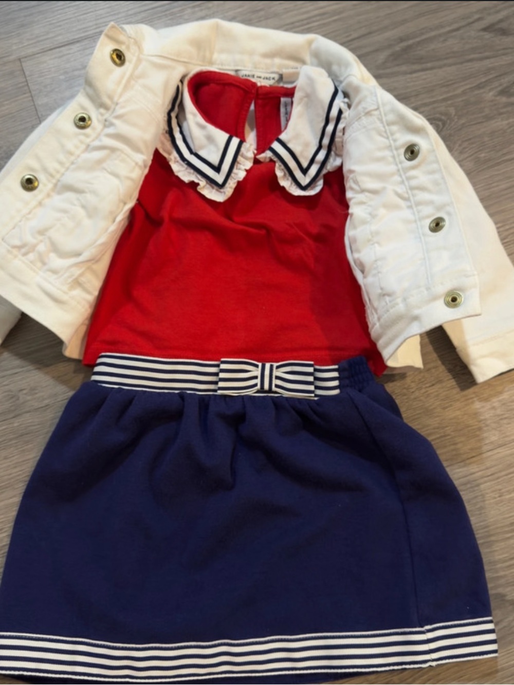 Janie and Jack 8 Piece Bundle 6 Outfits All Size 6-12 Month Retails over $350 - Picture 2 of 16